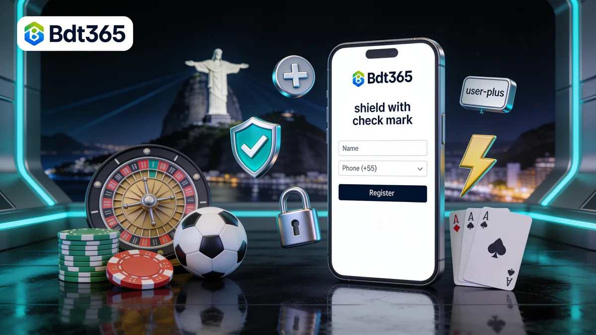 bdt365 no Brasil — Como Funciona o Processo de Cadastro na bdt365?
